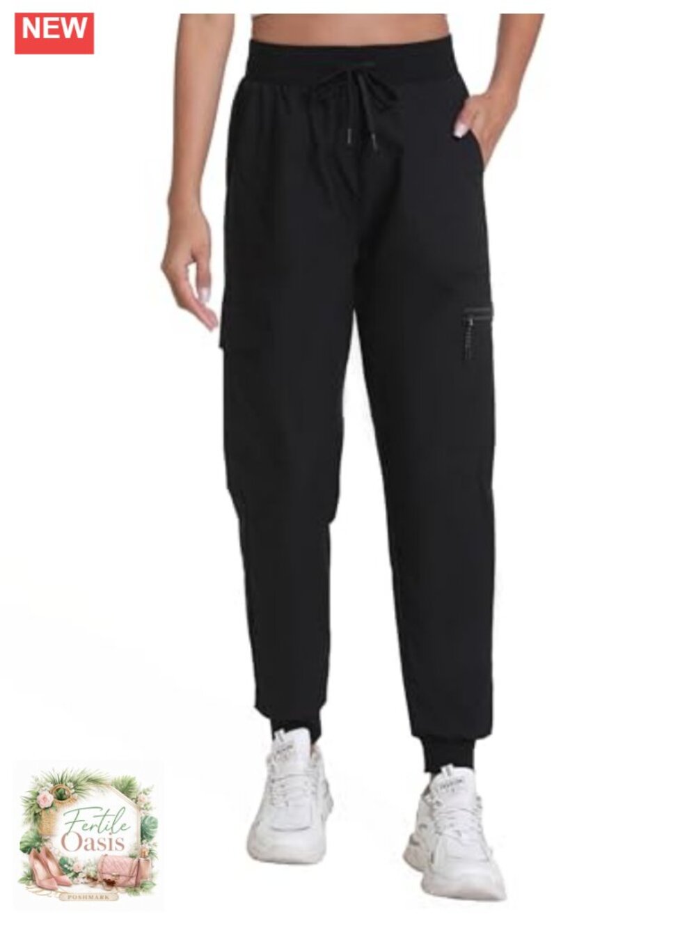 Women's Quick Dry Cargo Pants with Pockets for Hiking